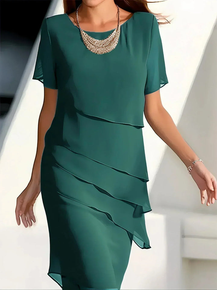Pamela | Timeless Short Sleeve Dress