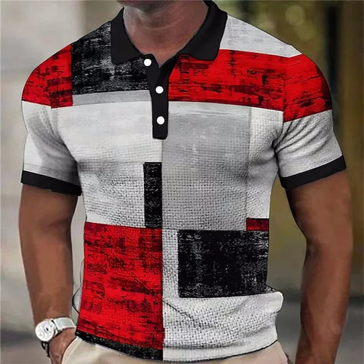 Kevin | Vibrant Plaid Pattern Shirt